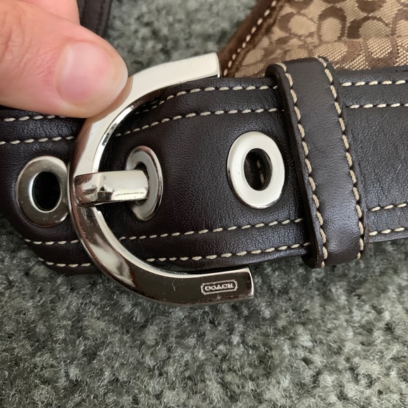 Like New Brown Coach Purse - Picture 4 of 4